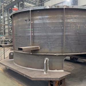 Carbon steel structural parts of coal mill side body shell