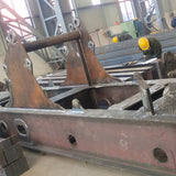 Crawler crane chassis carbon steel structural parts