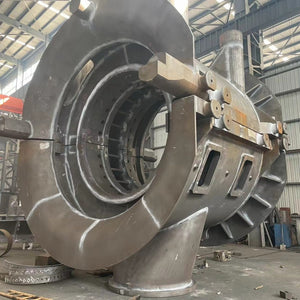 Carbon steel structural parts for steam turbine cylinder