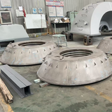 Carbon steel structural parts for steam turbine compensator